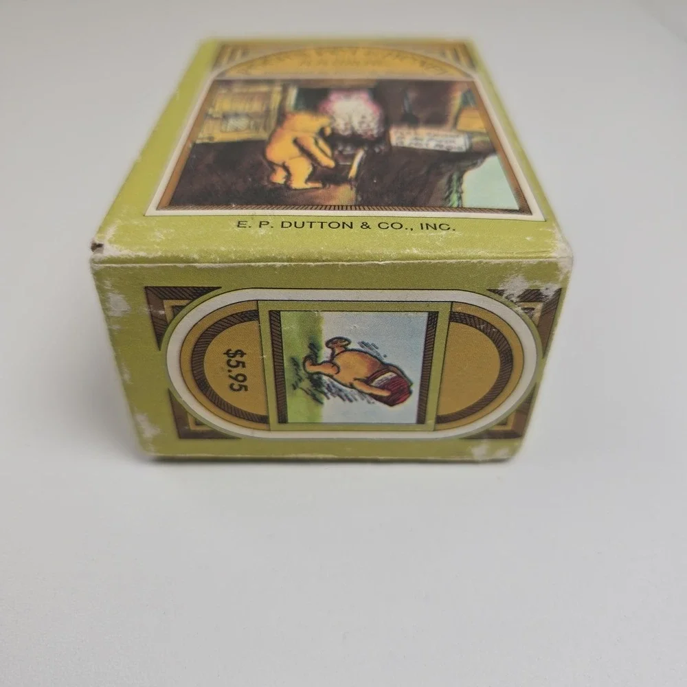 Vintage Winnie the Pooh Miniature Book Boxed Set 4 Milne 1968 HC w/ Sleeve